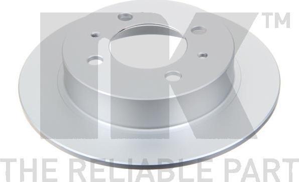 NK 312246 тормозной диск на NISSAN 100 NX (B13)