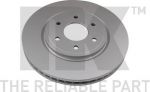 NK 312275 тормозной диск на NISSAN NAVARA (D40)
