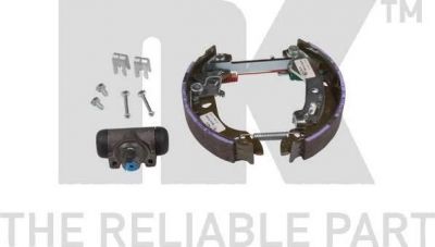 NK 442369601 комплект тормозных колодок на FIAT PANDA (169)