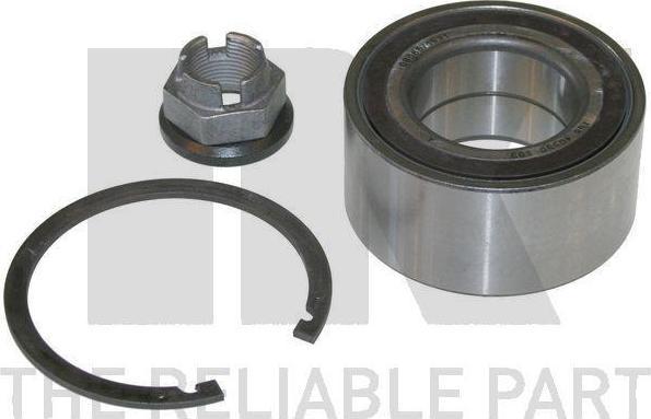 NK 753931 комплект подшипника ступицы колеса на RENAULT MEGANE III Наклонная задняя часть (BZ0_)