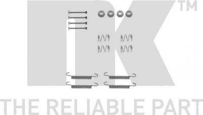NK 7914791 Ремкомплект торм. колодок OPEL OMEGA B -02 задн.