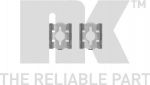 NK 7919600 комплектующие, колодки дискового тормоза на IVECO DAILY III фургон/универсал