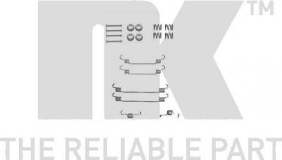 NK 7919820 комплектующие, тормозная колодка на SUBARU JUSTY II (JMA, MS)