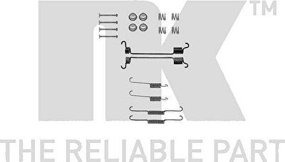 NK 7922741 комплектующие, тормозная колодка на NISSAN MICRA II (K11)