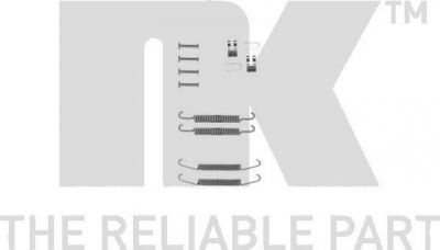 NK 7923610 комплектующие, тормозная колодка на FIAT PANDA (141A_)
