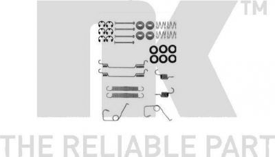 NK 7925706 Комплектующие, тормозная колодка