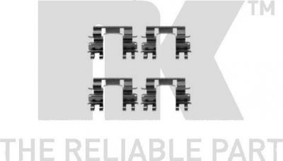 NK 7926087 комплектующие, колодки дискового тормоза на HONDA CIVIC VI Fastback (MA, MB)