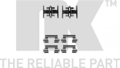 NK 7926134 комплектующие, колодки дискового тормоза на HONDA ACCORD IV (CB)