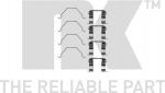 NK 7932158 комплектующие, колодки дискового тормоза на MAZDA 626 IV Hatchback (GE)