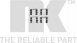 NK 79341708 Пружины прижимные дисковых колодок к-т.KIA CEED перед.