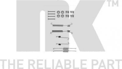 NK 7934822 комплектующие, тормозная колодка на HYUNDAI ACCENT II седан (LC)