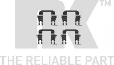 NK 7936275 комплектующие, колодки дискового тормоза на OPEL FRONTERA B (6B_)
