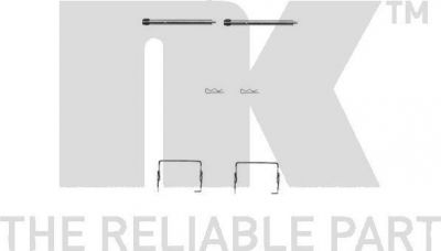 NK 7939267 комплектующие, колодки дискового тормоза на RENAULT LAGUNA I (B56_, 556_)