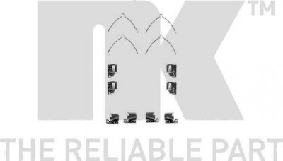 NK 7945269 комплектующие, колодки дискового тормоза на TOYOTA CARINA E (_T19_)