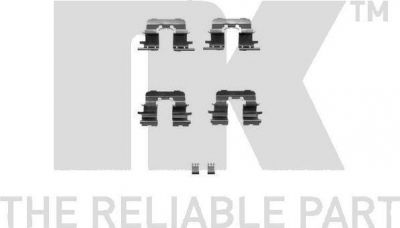 NK 7945290 комплектующие, колодки дискового тормоза на TOYOTA PREVIA (MCR3_, ACR3_, CLR3_)