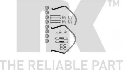 NK 7945638 комплектующие, тормозная колодка на TOYOTA TERCEL (AL2_)