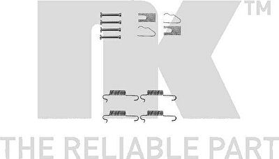 NK 7947527 комплектующие, тормозная колодка на VW POLO (86C, 80)