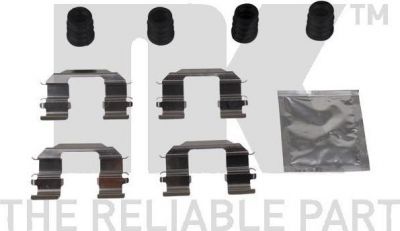 NK 79501870 комплектующие, колодки дискового тормоза на CHEVROLET AVEO седан (T200)
