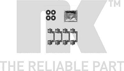 NK 79931784 комплектующие, колодки дискового тормоза на CHRYSLER 300 C Touring (LX)