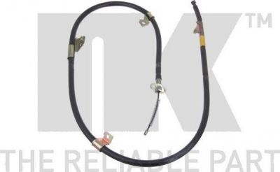 NK 902287 Трос привода стояночной тормозной системы NISSAN ALMERA (N15) 95-00 задний правый без АБС (365301N900)