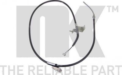 NK 902293 Трос привода стояночной тормозной системы NISSAN PRIMERA (P11) 96-05.99 задний правый (барабан.торм.) (365302F000)