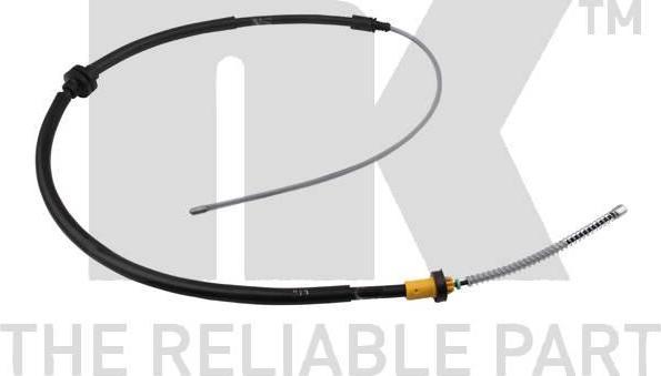 NK 9033118 трос, стояночная тормозная система на SMART FORTWO купе (453)