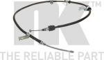 NK 903434 трос, стояночная тормозная система на HYUNDAI GETZ (TB)
