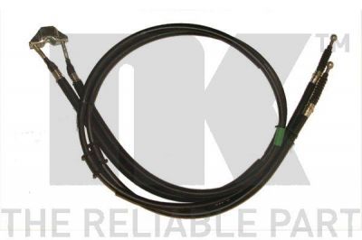 NK 9036121 Трос привода стояночной тормозной системы OPEL ASTRA универсал 05- задний (диск.торм.) (0522034)