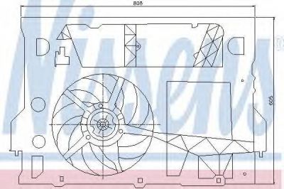 NK 923627 трос, управление сцеплением на OPEL OMEGA A (16_, 17_, 19_)