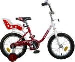 Велосипед детский с боковыми колесами Novatrack UL X32043-1K 14 quot;, рама сталь 14 quot;, красный