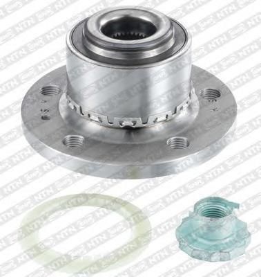 NTN-SNR R157.32 Ступица с подшипником AUDI A2/VW POLO/SKODA FABIA 02- пер.(с ГУР)(d=72mm) (R5732)