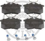 OPTIMAL Колодки тормозные зад. VAG A3/A4/A6/Fabia/Golf IV/Bora/Octavia//C3/C4/307/308 1,6-3,0L 95-> 10120=>10066 (10066)