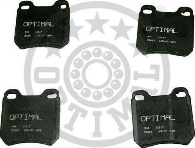 Optimal 10217 комплект тормозных колодок, дисковый тормоз на OPEL VECTRA B (36_)