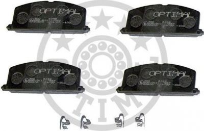 Optimal 9348 комплект тормозных колодок, дисковый тормоз на TOYOTA COROLLA Liftback (_E8_)
