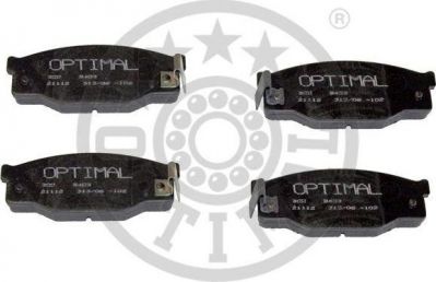 Optimal 9403 комплект тормозных колодок, дисковый тормоз на ISUZU GEMINI седан (JT)