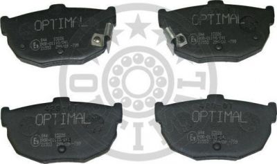 Optimal 9603 комплект тормозных колодок, дисковый тормоз на KIA SPECTRA седан (LD)