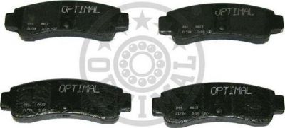 Optimal 9613 комплект тормозных колодок, дисковый тормоз на NISSAN SUNNY III Liftback (N14)