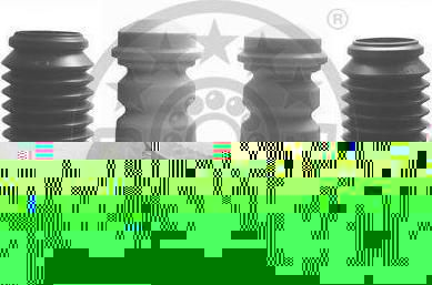 OPTIMAL К-т пыльников с отбойниками амортизатора задн. VAG Felicia, Golf II/III/IV, Jetta II, Passat (6U0512131C, AK-732516)