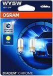 OSRAM Лампа OSRAM WY5W 12V 5W2827DC-02B WY5W повторитель желтая DIADEM CHROME (N072601012251, 2827DC-02B)