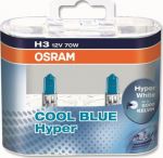 OSRAM Лампа OSRAM H3 12V 70W62151CBH-DUOBOX H3 55W Blue 2шт. (N072601 012290, 62151CBH-DUOBOX)