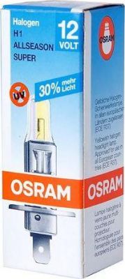 OSRAM Лампа OSRAM H1 12V 55W 1шт 64150ALS H1 55W +30% всепогодная (8539213000, 64150ALS)
