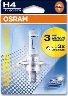 Osram 64193ULT-01B лампа накаливания, основная фара на HYUNDAI i20 (GB)