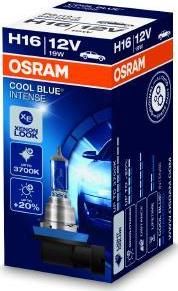 OSRAM H16 12V- 19W (PGJ19-3) (БЕЛЫЙ ЯРКИЙ СВЕТ-ГОЛУБ.ОТТЕН.) COOL BLUE INTEN (64219CBI)