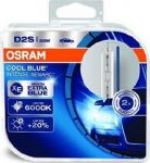 OSRAM Комплект газоразрядных лампD2S 35W P32D-2 XENARC COOL BLUE INTENSE (На 20% больше света на дороге, цветовая температура 5500K) (66240CBI-HCB)