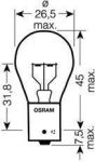 Osram 7511TSP лампа накаливания, задняя противотуманная фара на MERCEDES-BENZ AROCS