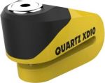 OXFORD Замок Quartz XD10 disk lock (10mm pin) Yellow/Black (LK267)