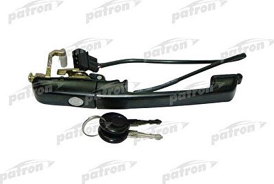 PATRON Ручка двери передняя правая (с замком и ключом) VW: PASSAT 88-91 (P20-0013R)