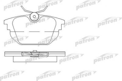 Patron PBP1113 комплект тормозных колодок, дисковый тормоз на ALFA ROMEO 146 (930)