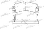 PATRON Колодки тормозные дисковые задн LEXUS: ES 89-91, TOYOTA: CAMRY 86-91, CAMRY Station Wagon 86-91, CARINA II 83-87, CARINA II 87-92, CARINA II Station Wagon 87-92, CARINA II (PBP478)
