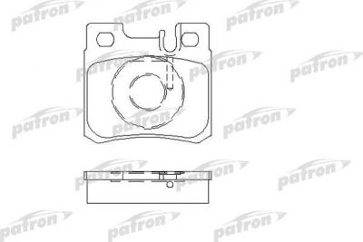 Patron PBP644 комплект тормозных колодок, дисковый тормоз на MERCEDES-BENZ C-CLASS универсал (S202)